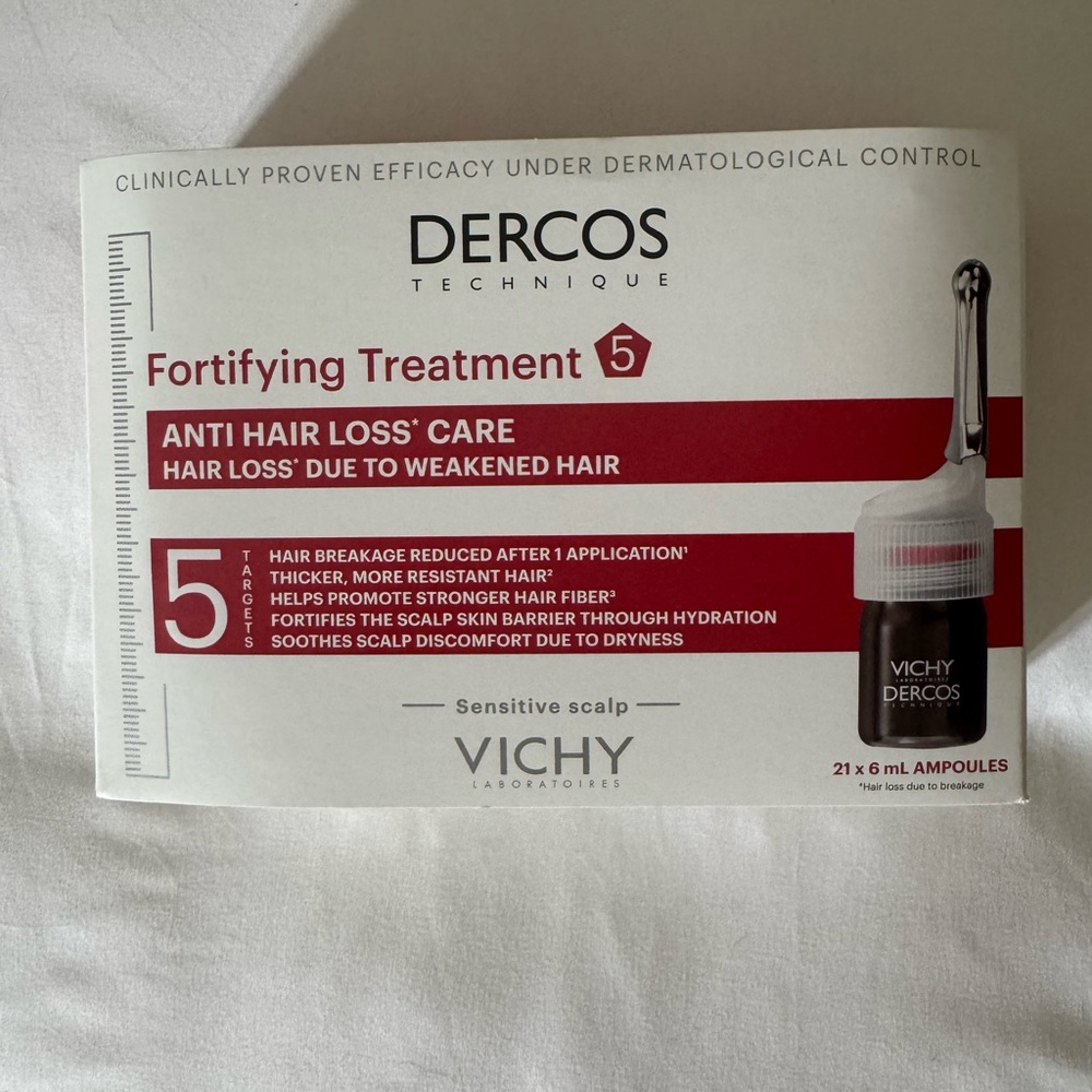 Dercos Fortifying Hair Treatment - Red